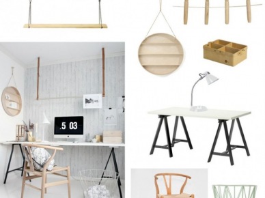 4 pomysły na urządzenie domowego biura w skandynawskim stylu - zakupy online
