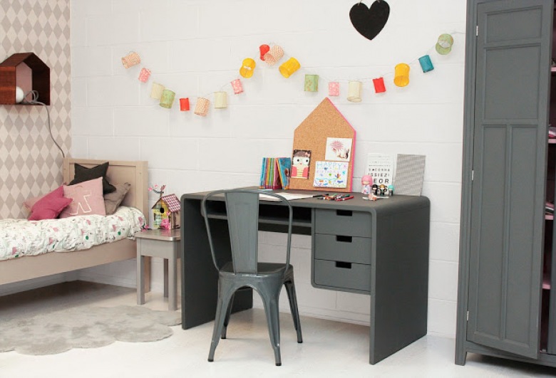 11 pomysłów na biurko w pokoju dziecięcym - każdy widzi to inaczej, ale najlepiej, aby biurko było odpowiedniej...