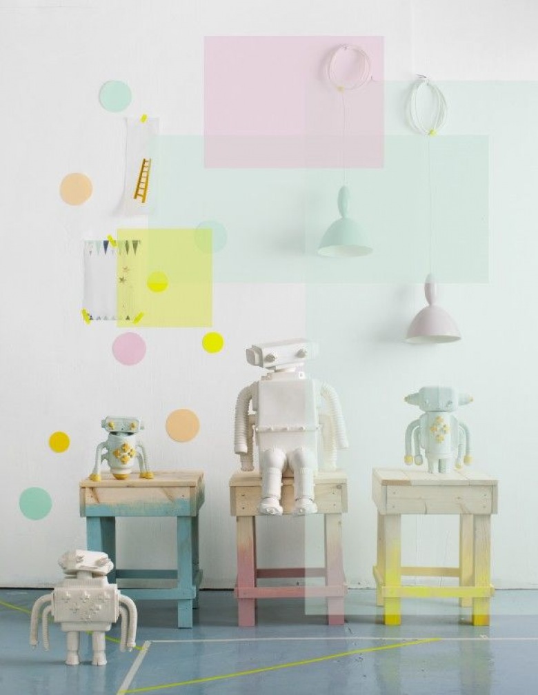 Mebelki i dekoracje z recyklingu w pokoju dla dziecka (24306)