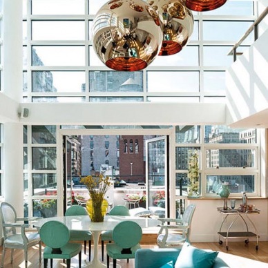 Poniedziałkowe smaczki: nowojorski loft - eklektyczne wnętrze, które nie daje o sobie zapomnieć!
