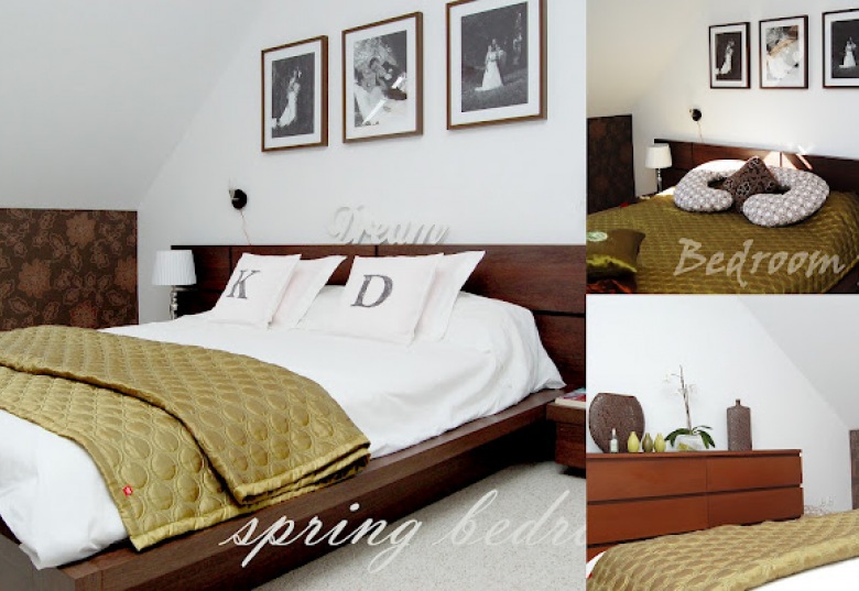 Pomysły i inspiracje na aranżacje sypialni w wykonaniu moim oraz projektanta wnętrz:) ()