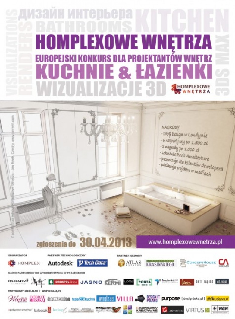 Konkurs dla architektów i projektantów - Homplexowe Wnętrza! Lovingit w jury :) (32627)