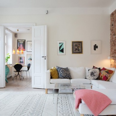 Odważne zestawienia dekoracji we wnętrzach, czyli jak oryginalnie urządzić mieszkanie w skandynawskim stylu - poniedziałkowe zakupy online.
