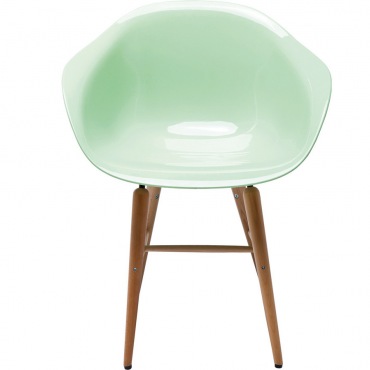 Kare design :: Krzesło z podłokietnikami Forum Wood - miętowe - miętowy (47)