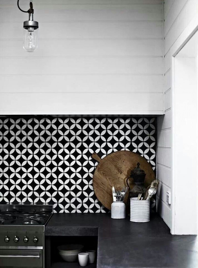 W skandynawskim stylu – Pomysł na ścianę w kuchni – LEMONIZE.ME (27496)