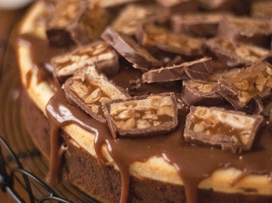 Yummy Lifestyle - Z uwielbienia dla jedzenia.: Sernik czekoladowo-waniliowy. (9290)