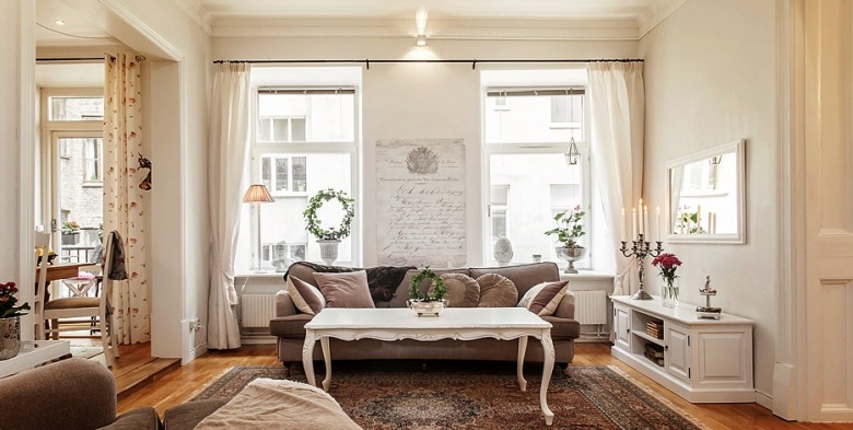 estetyczne mieszkanie w skandynawskim stylu - to przykład, jak można i należy łączyć tradycje z nowoczesnością.