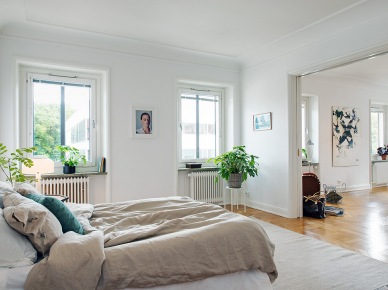 Skandynawskie wnętrze: Przepiękne mieszkanie w Szwecji – LEMONIZE.ME (27250)
