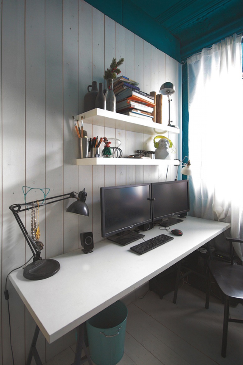 Jak urządzić domowe biuro w małym pokoju ? (22178)