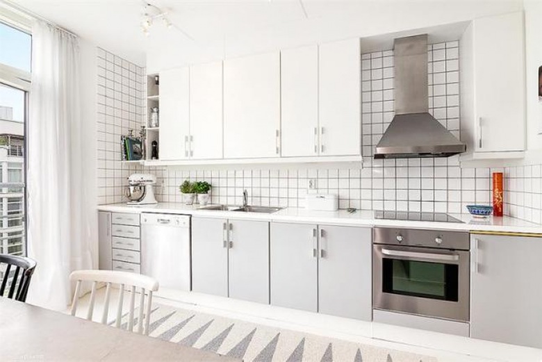 PERFEKCJA !!!to słowo najlepiej odzwierciedla typ tego mieszkania - białe wnętrze w stylu skandynawskim, jaskrawe białe...