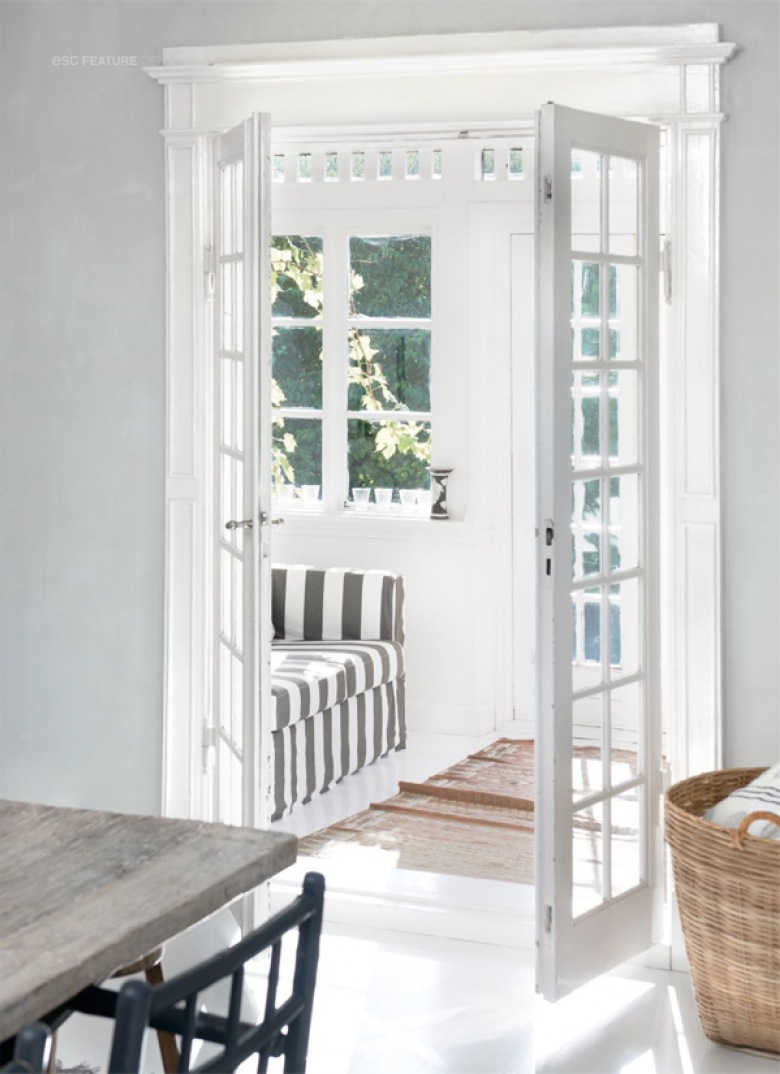 piękny, prywatny dom duńskiej projektantki i właścicielki marki TINA K. Charakterystycznymi cechami jej stylu i designu...