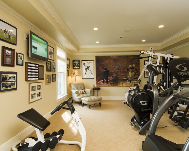 Home Gym Design, Pictures, Remodel, Decor and Ideas (139)