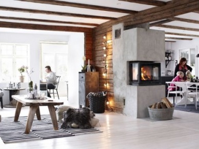 Piękny dom, pełen drewnianych belek i skandynawskich dodatków, czyli poniedziałkowe zakupy on-line