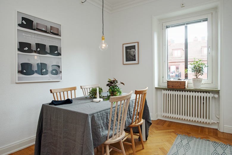 Skandynawskie wnętrze: Przepiękne mieszkanie w Szwecji – LEMONIZE.ME (27256)