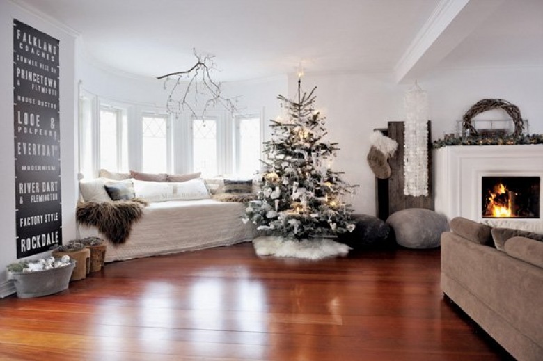 Wspaniałe pomysły na świąteczne dekoracje wprost z magicznego domku z zimowej krainy :) (41116)
