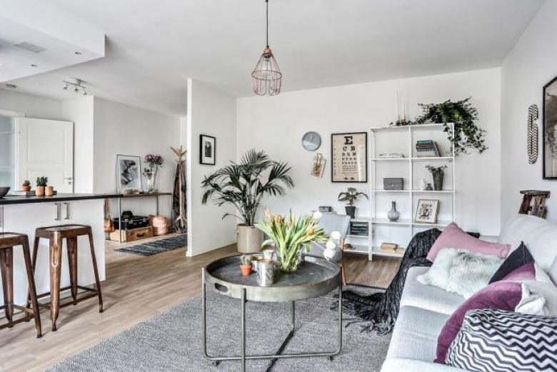 Jak urządzić mieszkanie w otwartej przestrzeni  w stylu skandynawskim ? (48394)