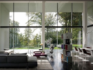 bardzo ciekawy i nowoczesny dom - to dom w Belgii, który zachwyca prostotą, przestronnością pomieszczeń i elegancją wszystkich elementów i...