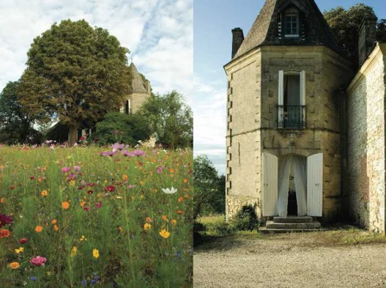 miły i z nutką romantyzmu dom we Francji, który urzeka nostalgią i mieszanka stylów