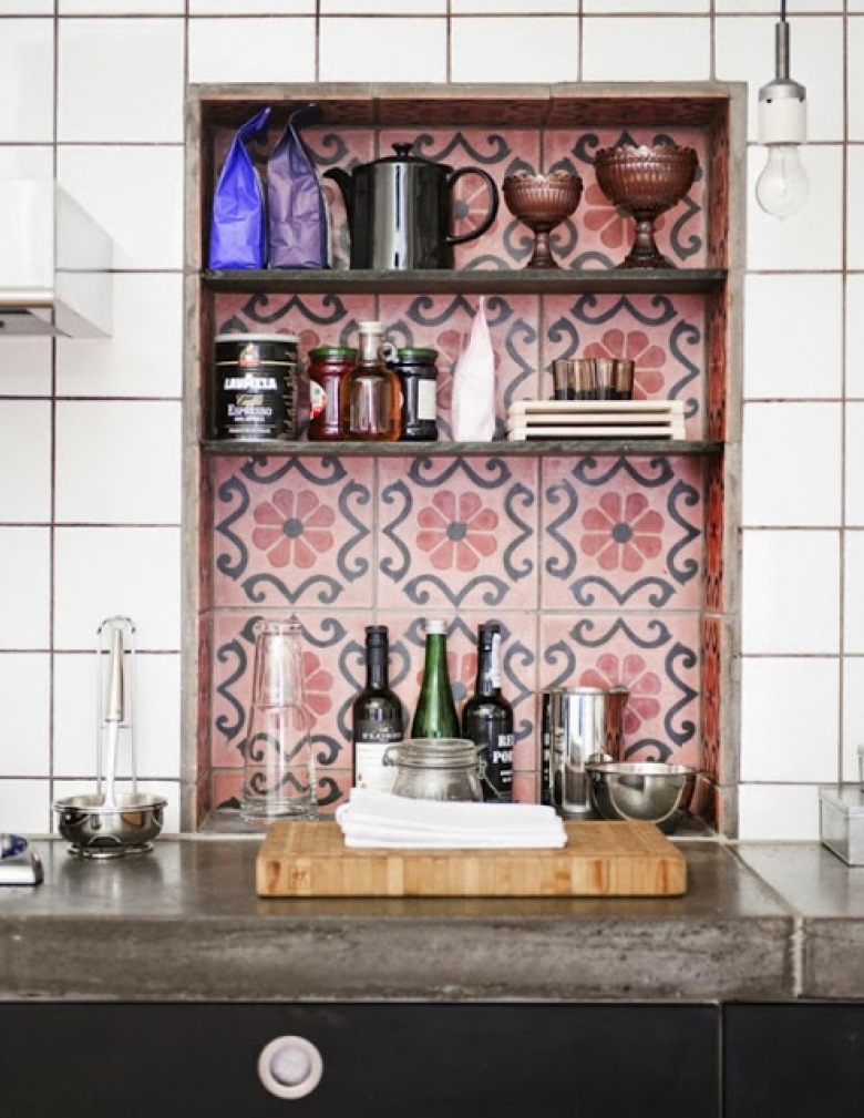 top - trendy, to marokańskie płytki cementowe na ściany i podłogi do europejskich wnętrz. Bywają w różnych kolorach:...