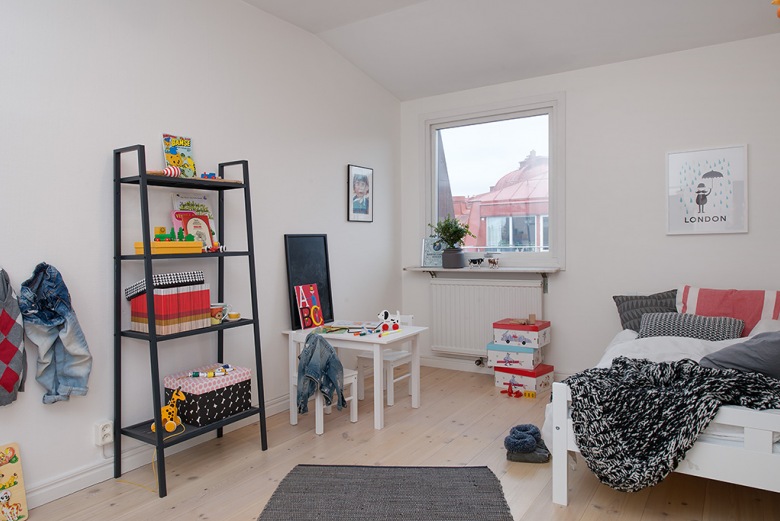 Pomysł jak prosto urządzić dziecięcy pokój w skandynawskim stylu (21136)