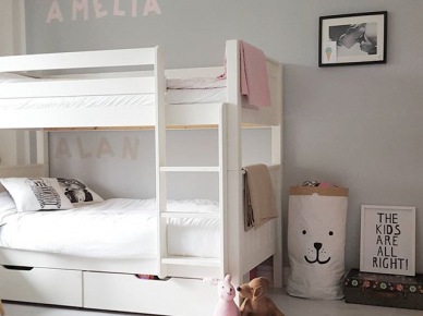 Pokój dla dzieci z piętrowym łóżkiem (49510)