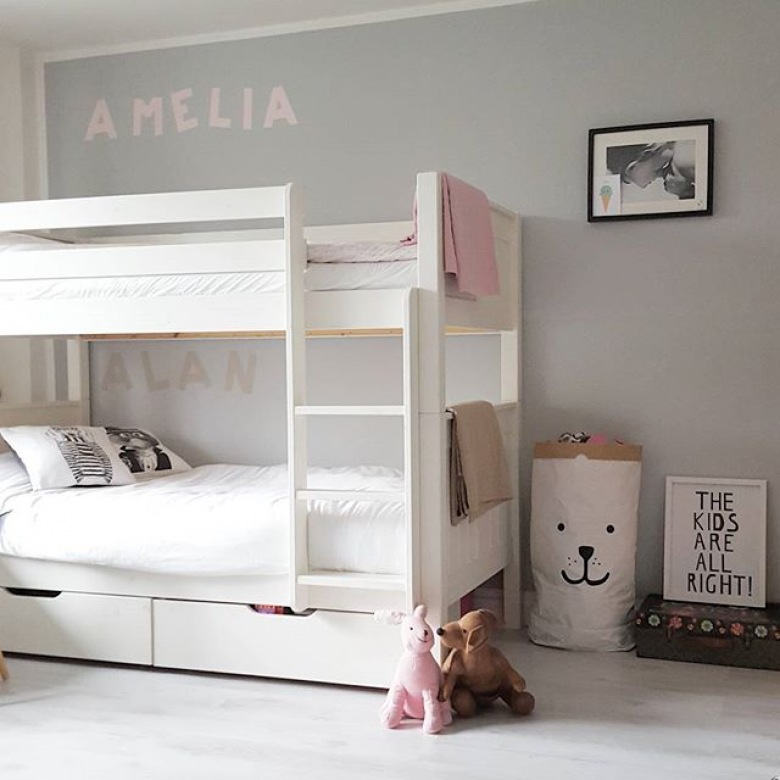 Pokój dla dzieci z piętrowym łóżkiem (49510)