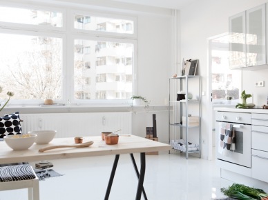 Dla zwolenników czystej formy, czyli mieszkanie totalnie minimalistyczne!