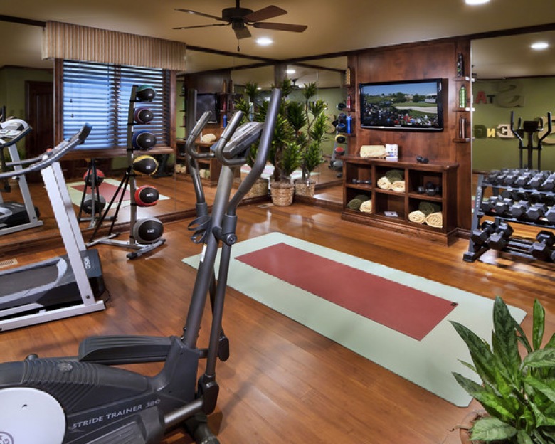 Home Gym Design, Pictures, Remodel, Decor and Ideas (138)