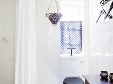 Pomysły na łazienkę w stylu skandynawskim oraz wyniki candy:)