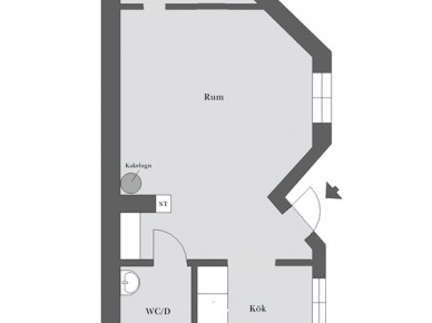 Plan mieszkania 35 m2 (20073)