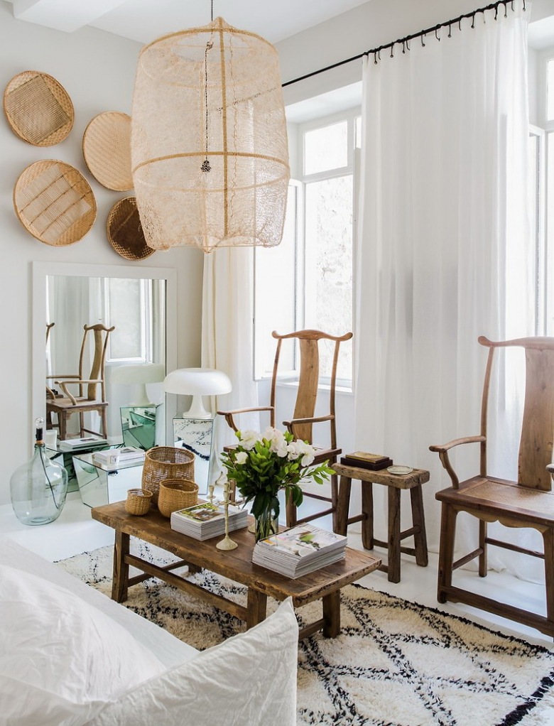 rewelacyjna aranżacja małego mieszkania - skandynawski styl z rustykalnymi, naturalnymi materiałami. Małe mieszkanie...
