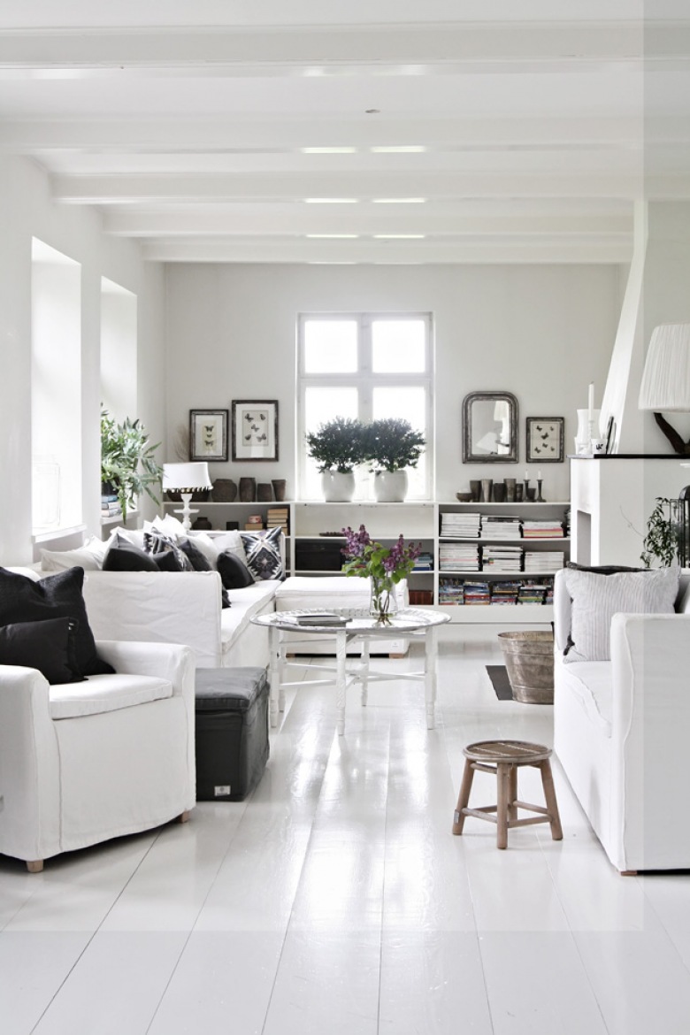 jak urządzić salon w skandynawskim stylu vintage,piękny, prywatny dom duńskiej projektantki i właścicielki marki TINA...