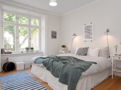 23 inspirujące pomysły na zaaranżowanie małej sypialni :)