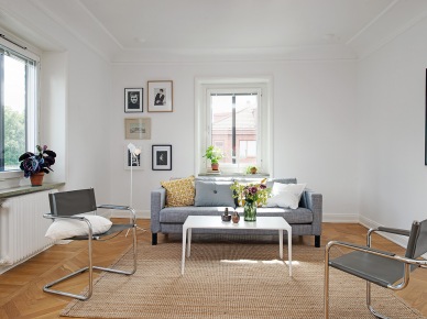 Skandynawskie wnętrze: Przepiękne mieszkanie w Szwecji – LEMONIZE.ME (27244)