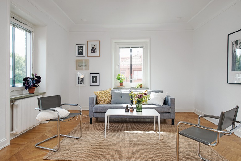 Skandynawskie wnętrze: Przepiękne mieszkanie w Szwecji – LEMONIZE.ME (27244)