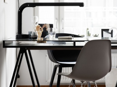 Nowoczesne biurko w skandynawskiej aranżacji (20768)