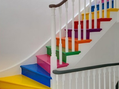 Kolorowe schody (2178)