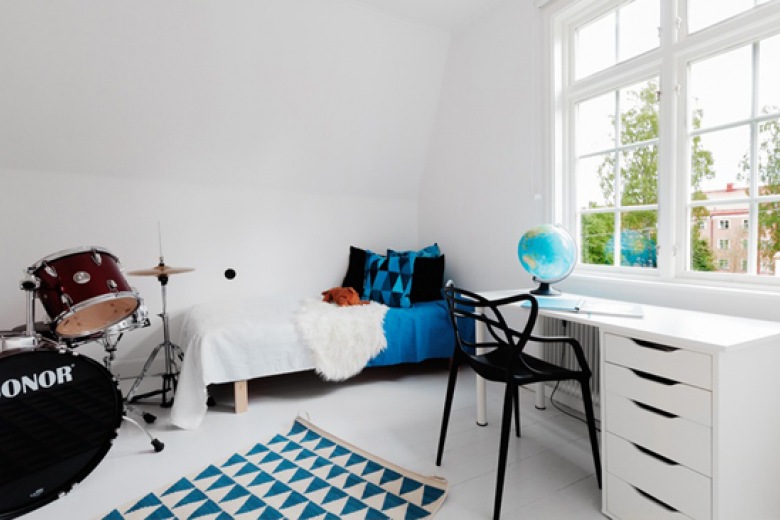 Pokój dla nastolatka  w stylu skandynawskim (24278)