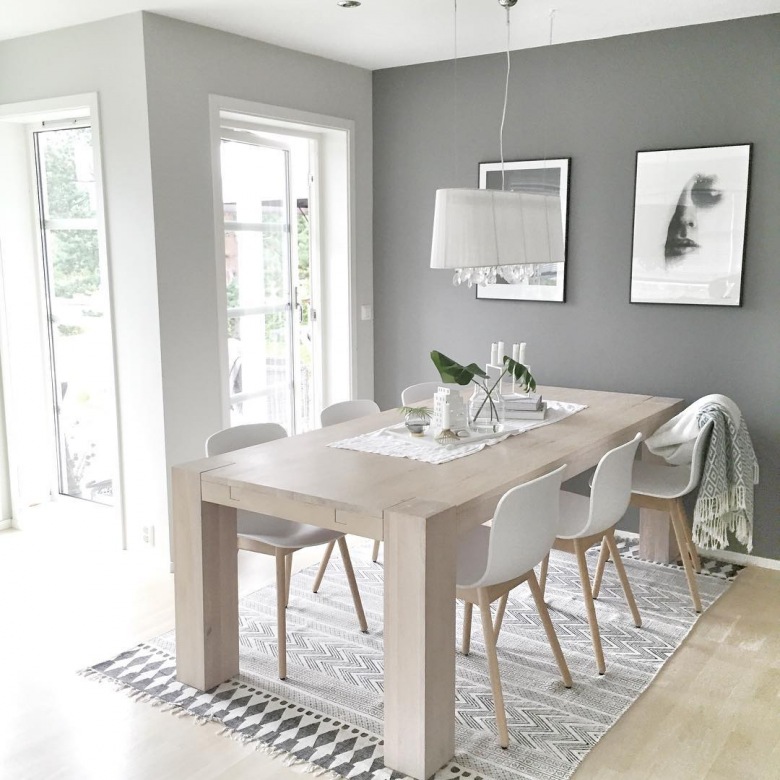 Piękne stylowe mieszkanie w szarości z pastelowymi dodatkami z cyklu wnętrza tygodnia z instagramu! (51253)