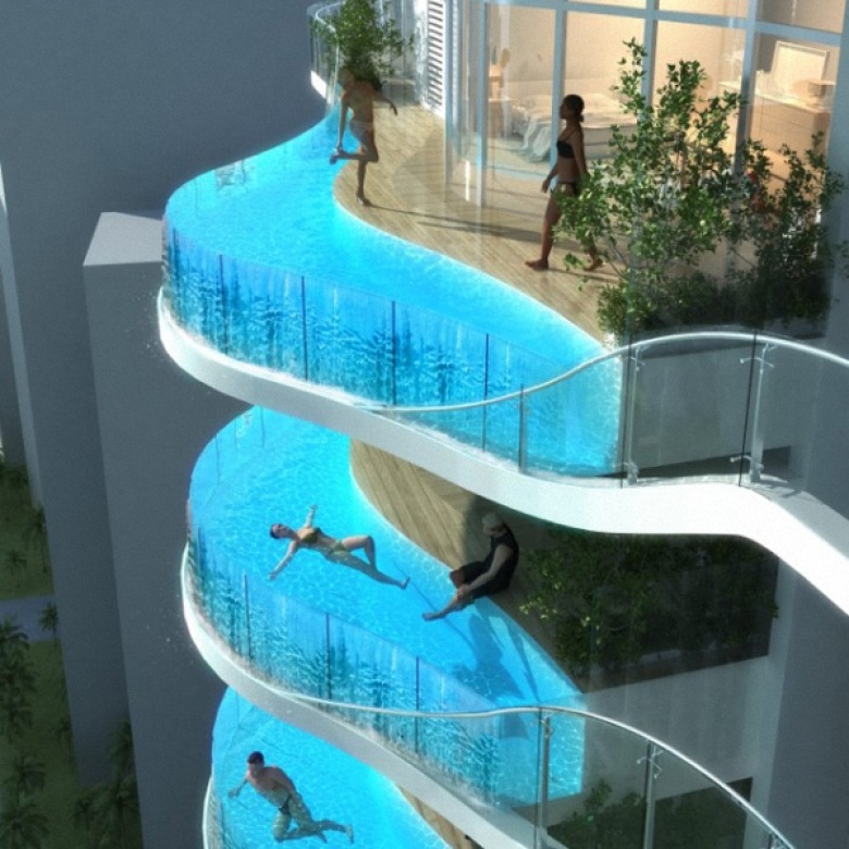 Glass-Balcony-Pools-at-Aquaria-Grande-Residential-wiszące baseny,balkonowe baseny,INDIE,Bombaj,najpiękniejsze baseny świata (32813)