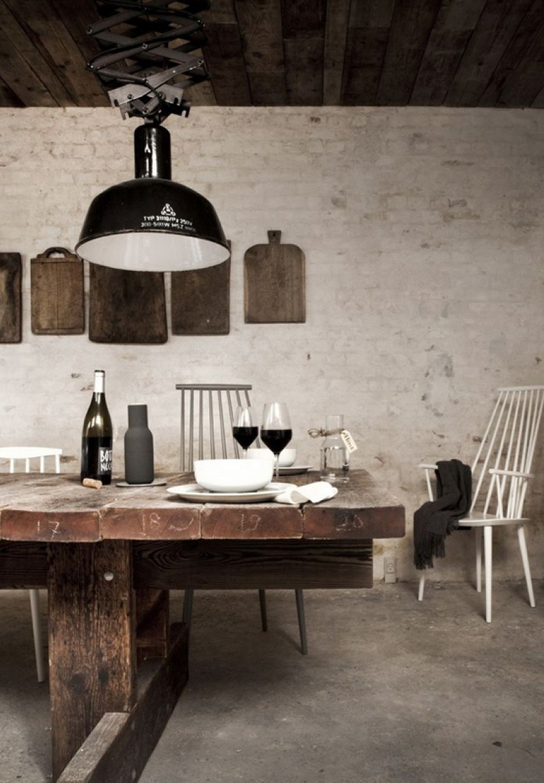 oryginalna, rustykalna restauracja w Kopenhadze, która odzwierciedla nowy trend skandynawskich wnętrz. Trochę...