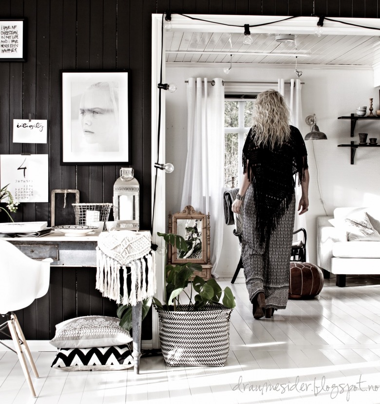 Jak urządzić dom w biało-czarnych kolorach w stylu skandynawskim ? (48652)