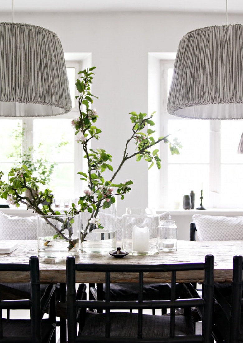 piękny, prywatny dom duńskiej projektantki i właścicielki marki TINA K. Charakterystycznymi cechami jej stylu i designu...