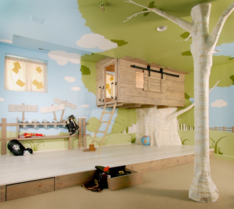 wspaniałe pomysły na urządzenie dobrego pokoju dla dziecka - to nie tylko sypialnia, ale pokój do zabawy. jak to...